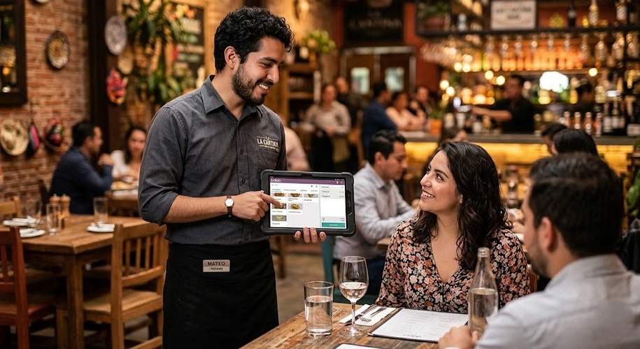 Tomando pedido con Odoo POS